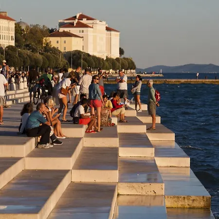 In Zaton Zadar With Balcony, Air Conditioning, W-lan, Washing Machine 4830-1 * Nin